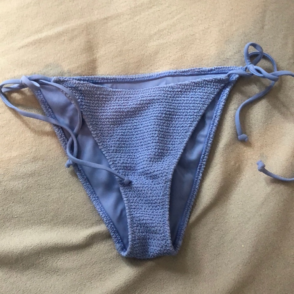 Blue bikini bottoms PacSun